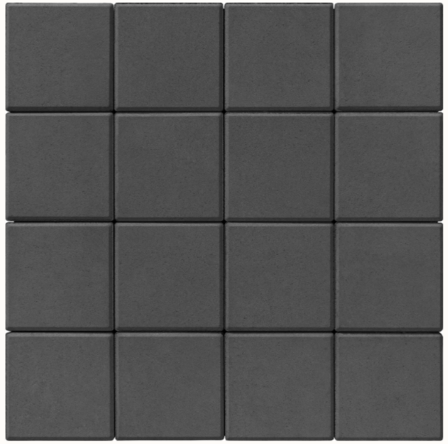 Бруківка 20-20-6 темно-сірий